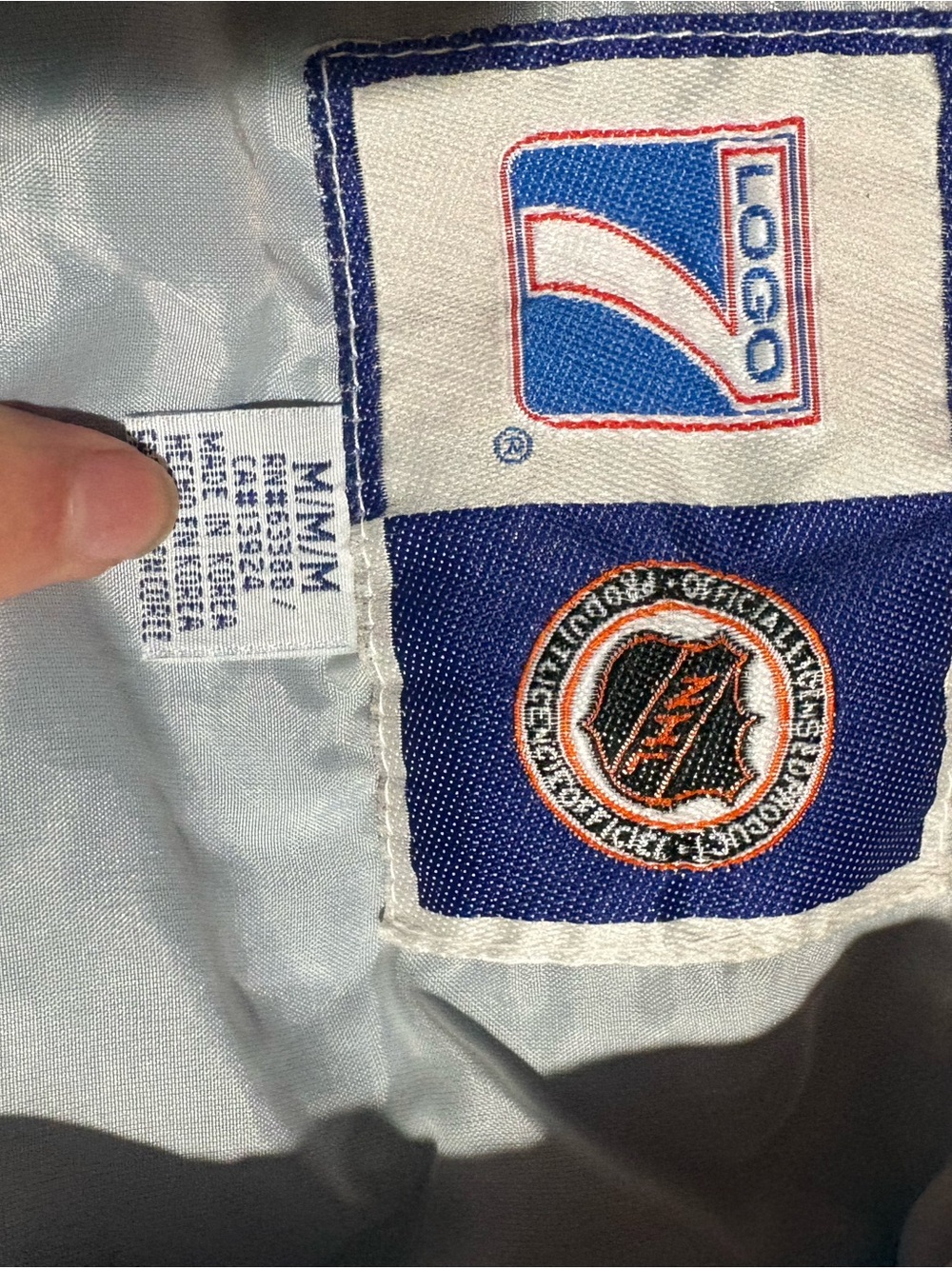 LOGO 7 Men's Lightweight Jacket - Blue, White, Red